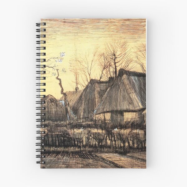 Item preview, Vincent Van Gogh - Houses With Thatched Roofs designed and sold by st1art.