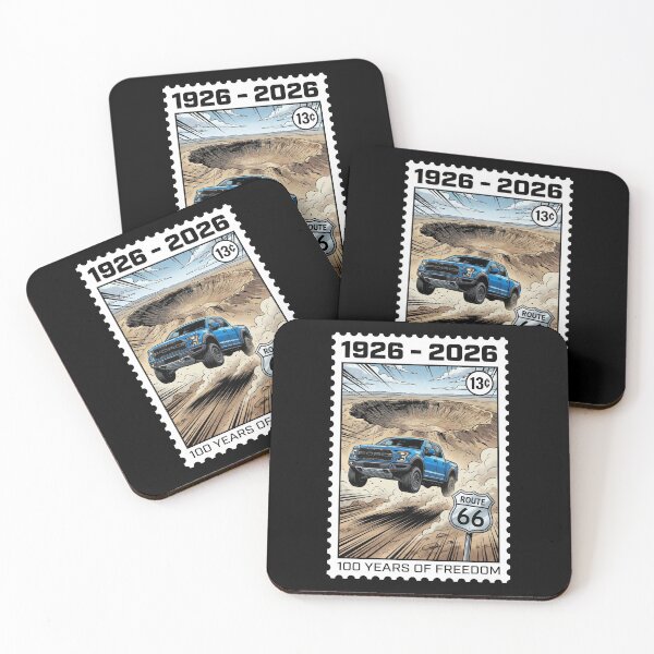 Item preview, Route 66 Centennial Crater Jump: 100th Anniversary 1926-2026 Blue Truck designed and sold by G350.