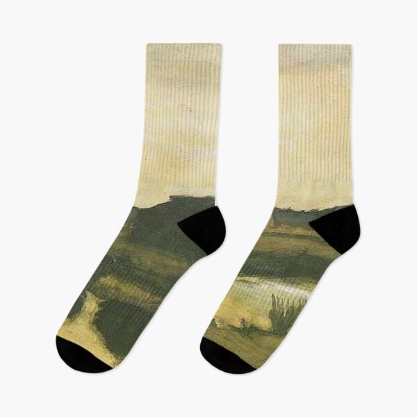Item preview, Vincent Van Gogh - Landscape With A Stack Of Peat And Farmhouses designed and sold by st1art.