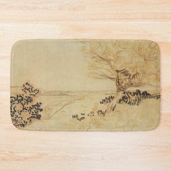 Item preview, Vincent Van Gogh - Landscape With A Tree In The Foreground designed and sold by st1art.