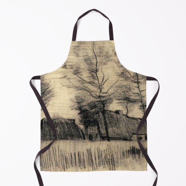 Item preview, Vincent Van Gogh - Landscape With Cottages And A Mill designed and sold by st1art.