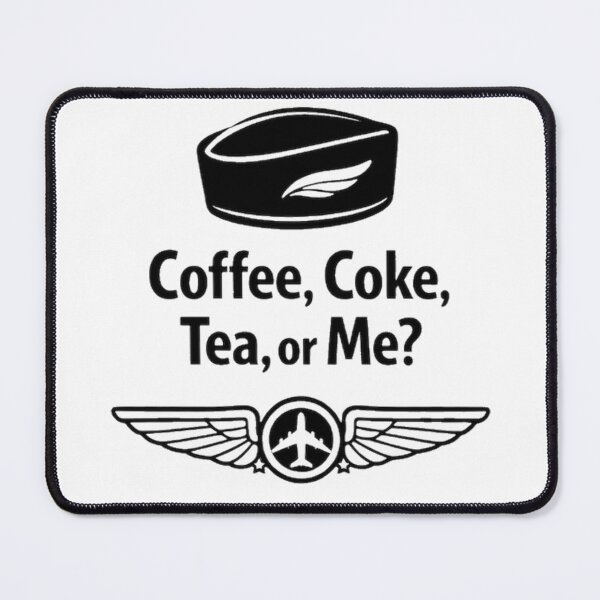 Item preview, Aviation Jokes flight attendant cabin crew airline aviator designed and sold by OuterFuselage.