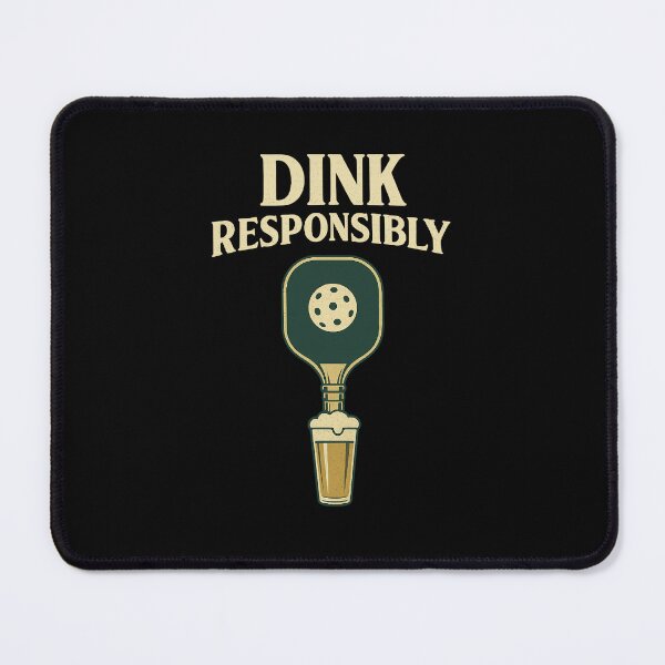 Item preview, Dink Responsibly Funny Pickleball Beer Paddle designed and sold by The Junto Shop.