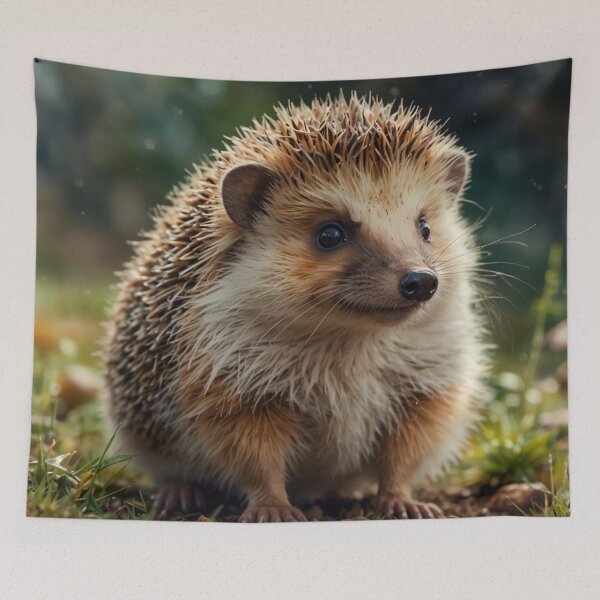 Item preview, Cute baby hedgehog designed and sold by hollycooper.
