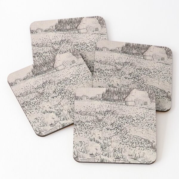 Item preview, Vincent Van Gogh - Landscape With Hut In The Camargue designed and sold by st1art.