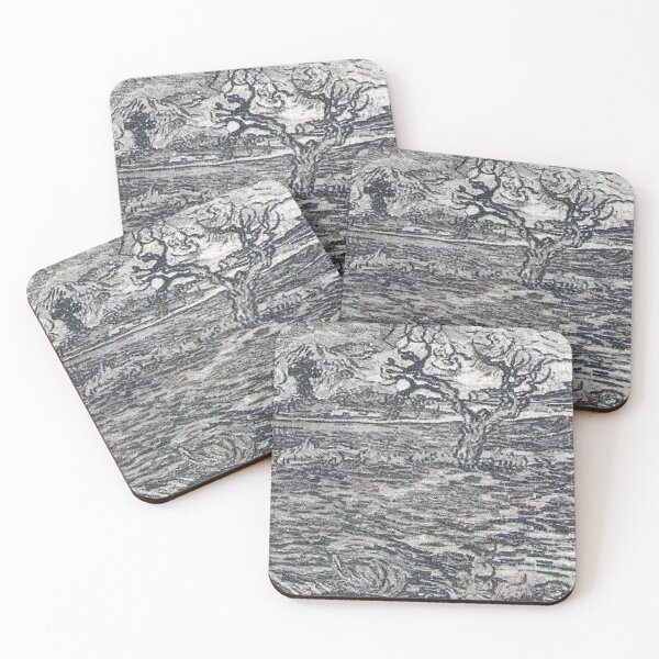 Item preview, Vincent Van Gogh - Landscape With Olive Tree And Mountains In The Background designed and sold by st1art.