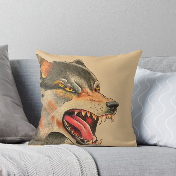 Item preview, Retrato de lobo (sin borde) designed and sold by AnubisAltarArt.