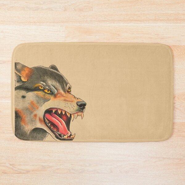 Item preview, Wolf portrait (no border) designed and sold by AnubisAltarArt.