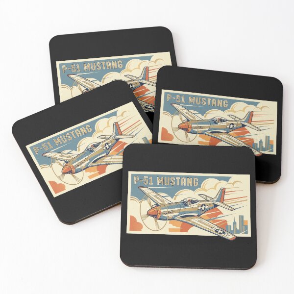Item preview, P-51 Mustang Fighter Plane designed and sold by Futurebeachbum.