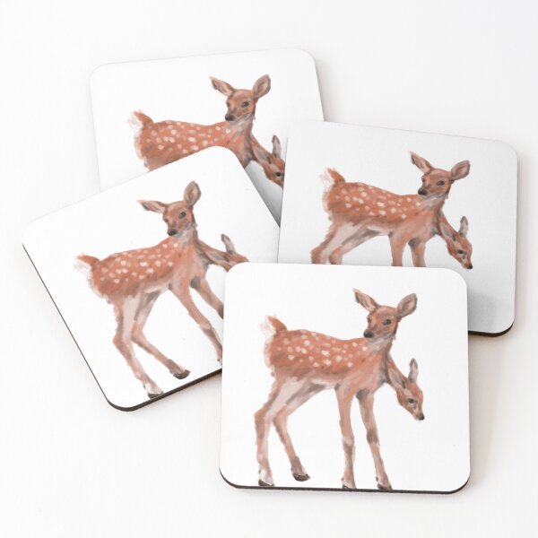 Item preview, Two-headed white-tailed deer fawn designed and sold by notartsaccount.