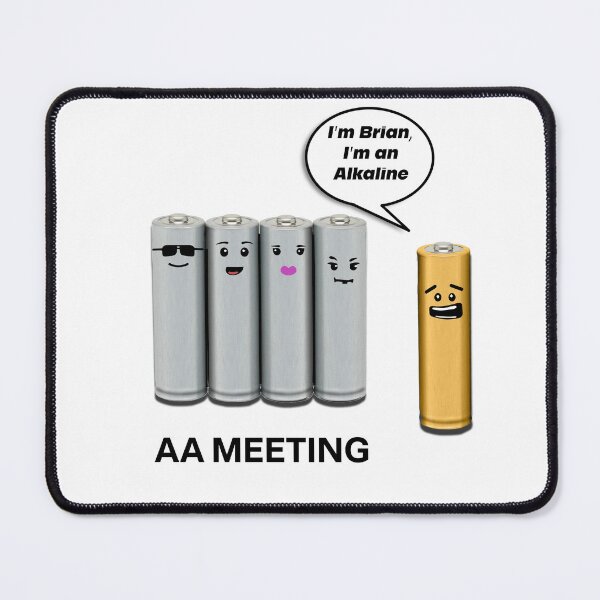 Item preview, AA Meeting, funny image designed and sold by CEastwoodPhotos.
