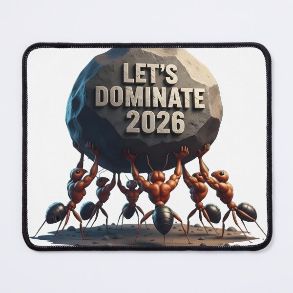 Item preview, Let’s Dominate 2026 – Teamwork Strength Ant Shirt designed and sold by LoganDzign.
