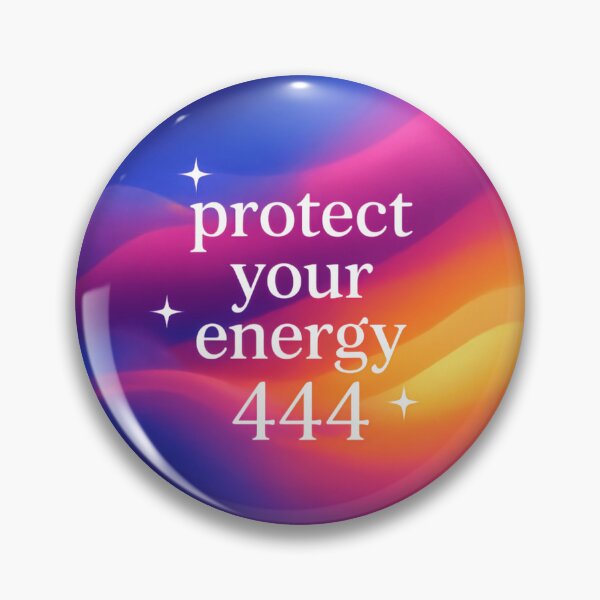 Item preview, Vibrant Cosmic Gradient With Protect Your Energy 444 Message designed and sold by SkeletonsDanger.