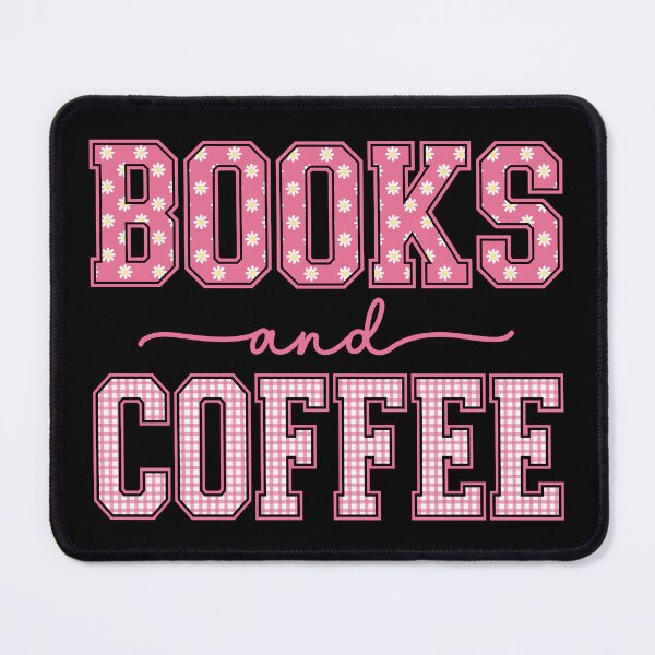 Item preview, Books and coffee designed and sold by stellacreates.