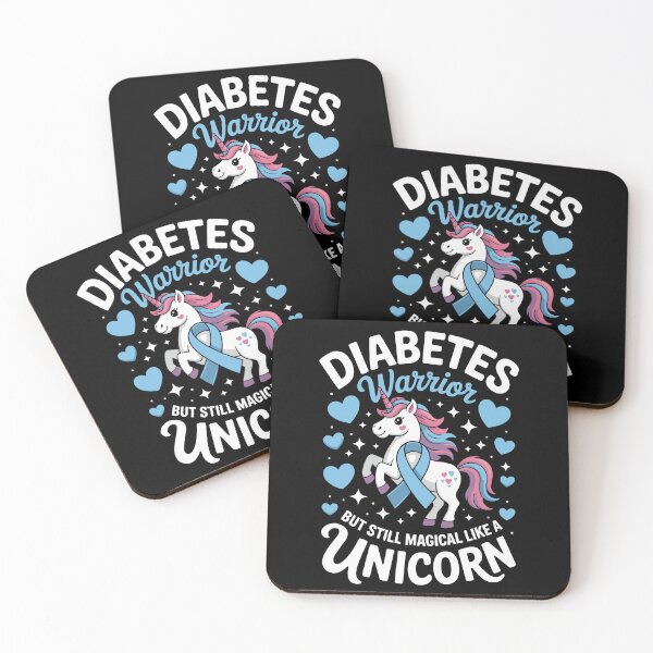 Item preview, Diabetes Warrior Unicorn designed and sold by jkrphoto.