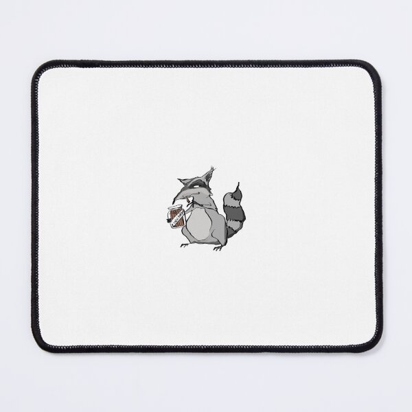 Item preview, Ratty Raccoon chewing cinnamon designed and sold by Raccoona Matata.