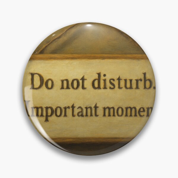 Item preview, Do Not Disturb Important Moment designed and sold by Golazos.