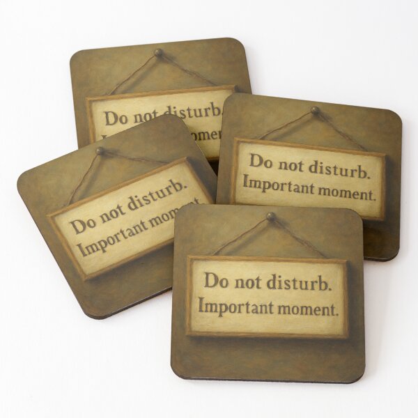 Item preview, Do Not Disturb Important Moment designed and sold by Golazos.