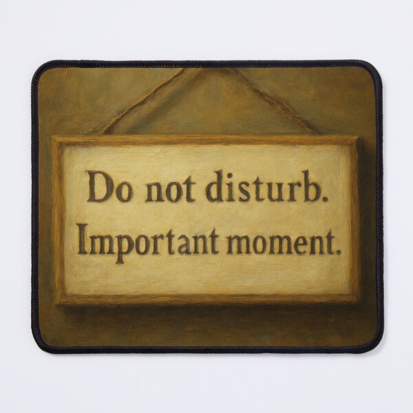 Item preview, Do Not Disturb Important Moment designed and sold by Golazos.