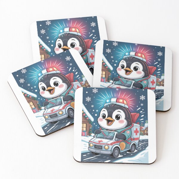 Item preview, The Paramedic Penguin designed and sold by McVrax.