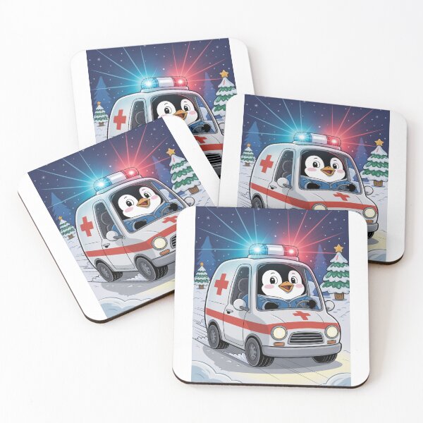 Item preview, The Paramedic Penguin designed and sold by McVrax.