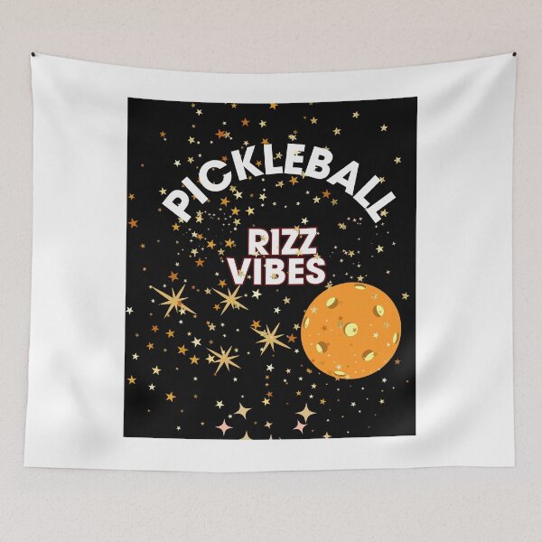 Artikelvorschau, „Pickleball Rizz Vibes – Lustiges Pickleball-Geschenk“ entworfen und verkauft von Extremeallie.
