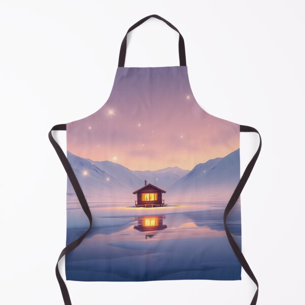 Item preview, AI Surreal Northern New Year Landscape designed and sold by InnaCreates.