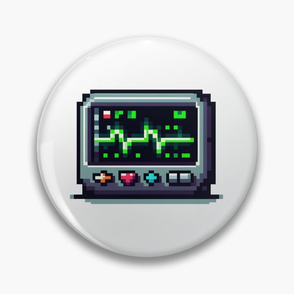 Item preview, Retro Flatline Monitor designed and sold by JonyDG.