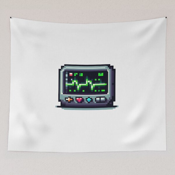 Item preview, Retro Flatline Monitor designed and sold by JonyDG.