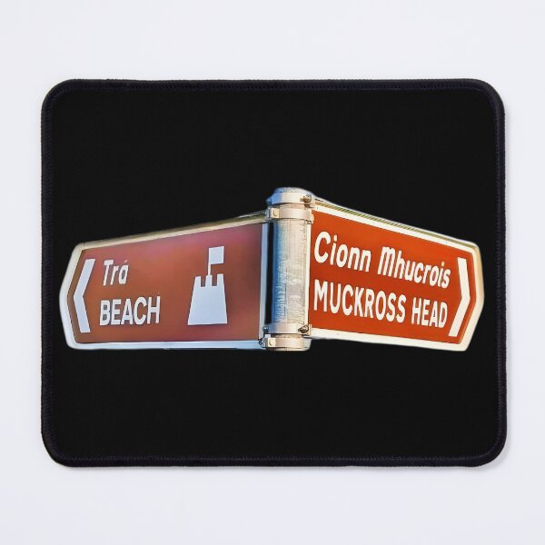 Item preview, Muckross Road Sign at The Line Junction for Tra Bhan and Muckross Head designed and sold by OliDesigns.