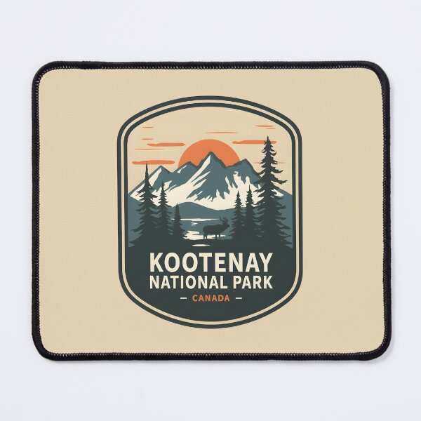 Item preview, Kootenay National Park - Canada designed and sold by GoodOldVintage.