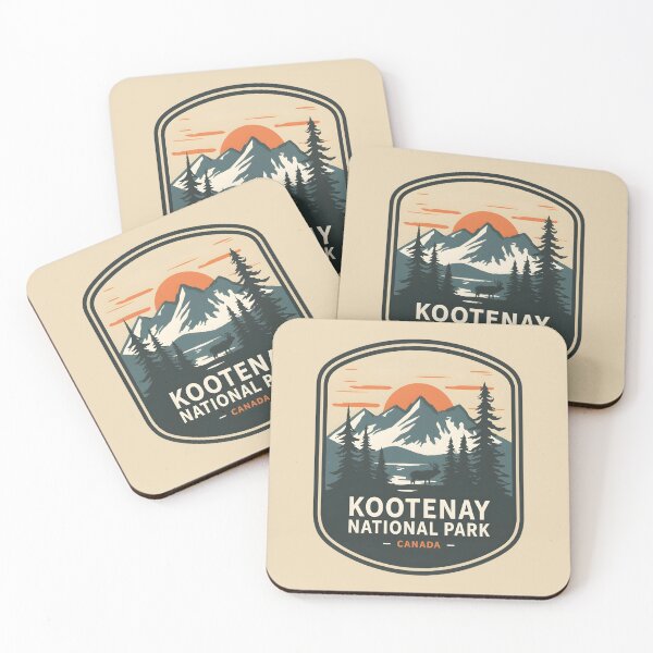 Item preview, Kootenay National Park - Canada  designed and sold by GoodOldVintage.