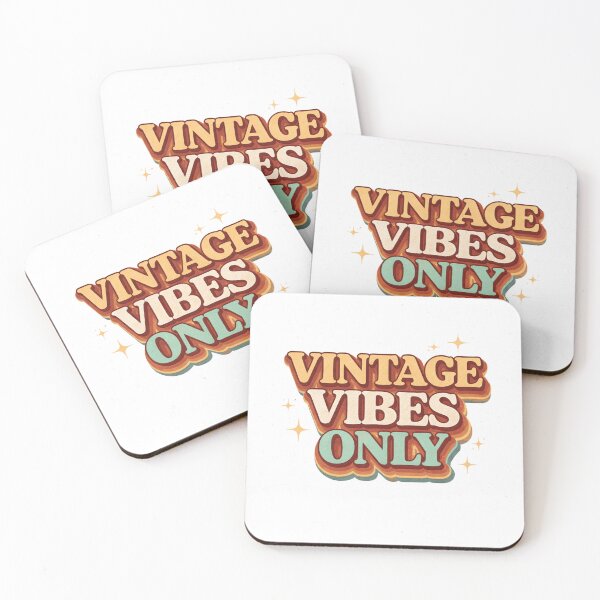 Item preview, Vintage Vibes Only Retro Typography Design designed and sold by Design-Store14.