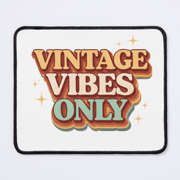Item preview, Vintage Vibes Only Retro Typography Design designed and sold by Design-Store14.