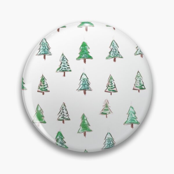 Item preview, Watercolor Christmas Trees Seamless Pattern designed and sold by ChernivtsiSkoda.