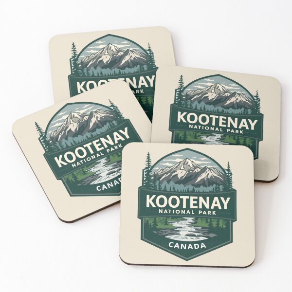 Item preview, Kootenay National Park - Canada  designed and sold by GoodOldVintage.