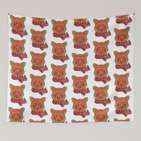 Item preview, Christmas Raccoon With white Background  designed and sold by missmann.