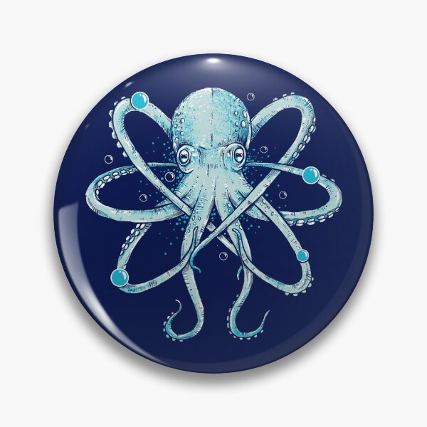 Item preview, atomic octopus designed and sold by ALAN MAIA.
