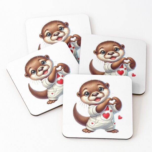 Item preview, You're My Otter Half - Cute Valentine Love Design designed and sold by FuzionRaptor.
