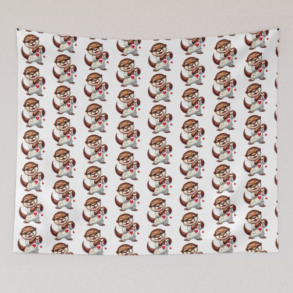 Item preview, You're My Otter Half - Cute Valentine Love Design designed and sold by FuzionRaptor.