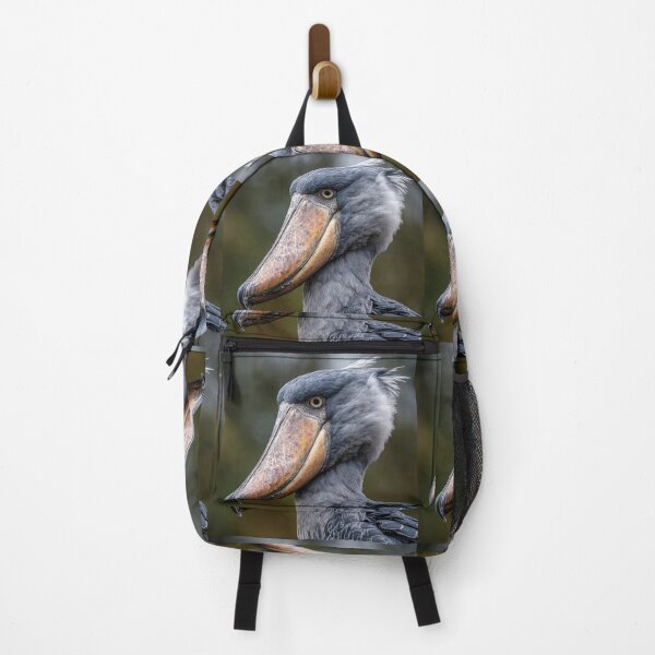 Item preview, Shoebill Stork Close-up Portrait designed and sold by Savannah Gibbs.