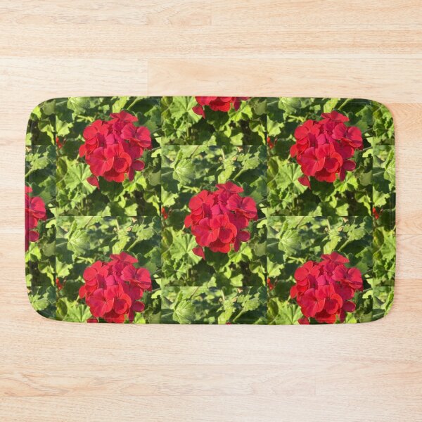Item preview, Radiant Red Geranium Close-Up designed and sold by TrisaThyme.