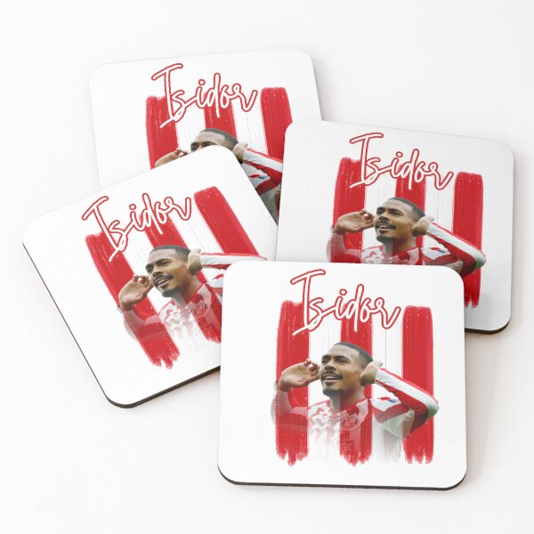 Item preview, Wilson Isidor Sunderland Fan Art | Red & White Brush Stroke Football Design designed and sold by Pokah79.