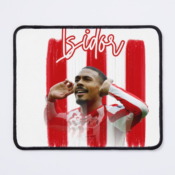 Item preview, Wilson Isidor Sunderland Fan Art | Red & White Brush Stroke Football Design designed and sold by Pokah79.
