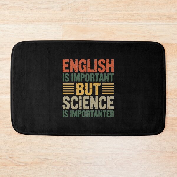 Item preview, English is important but Science is importanter designed and sold by jkrphoto.
