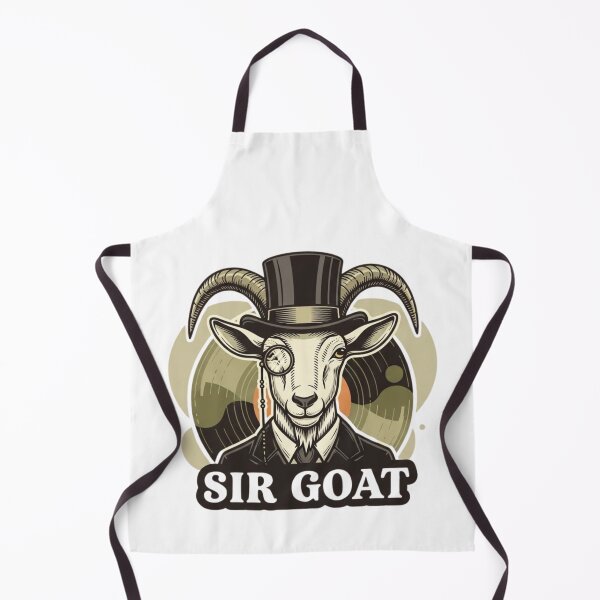 Artikelvorschau, Sir Goat – Vintage Gentleman Goat Illustration entworfen und verkauft von FluffinCool.