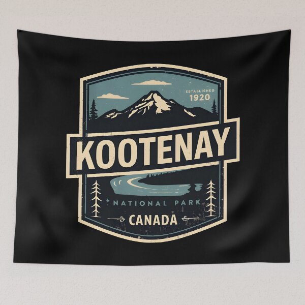 Item preview, Kootenay National Park - Canada  designed and sold by GoodOldVintage.
