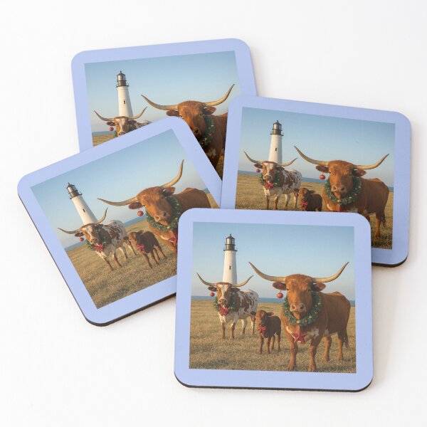 Item preview, Lighthouse Longhorns  designed and sold by Caroline Communications LLC.