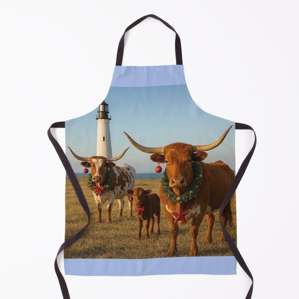 Item preview, Lighthouse Longhorns designed and sold by Caroline Communications LLC.