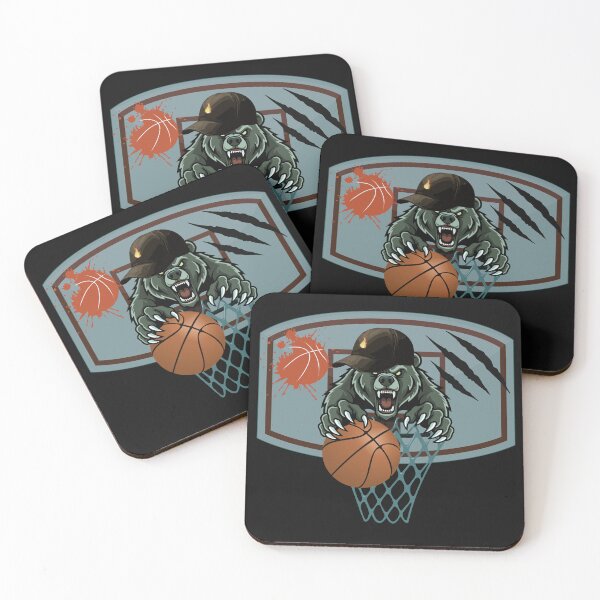 Item preview,  Pattern with bear for basketball lovers designed and sold by Lovelalaland.